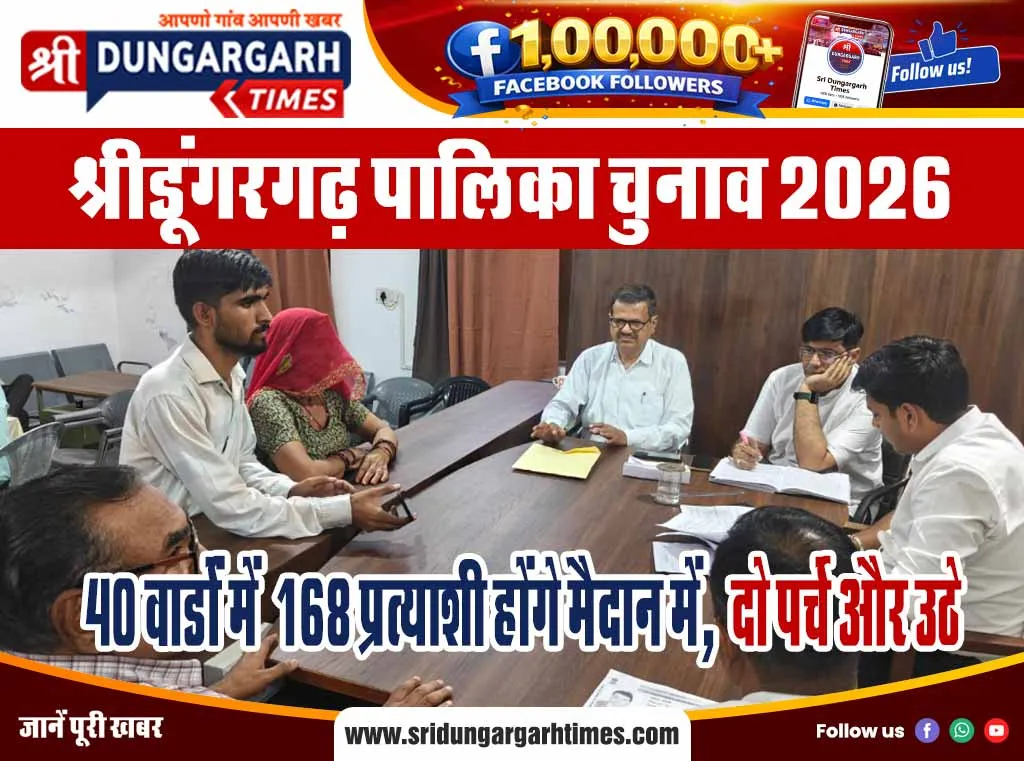 40 वार्डों में 168 प्रत्याशी होंगे मैदान में, दो पर्चे और उठे